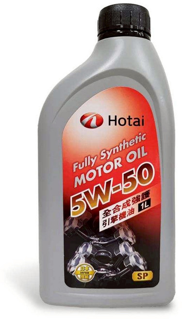 Hotai 全合成機油 強效引擎潤滑保護 提升駕駛體驗, 5w50, 1個, 1L