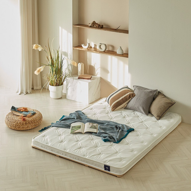 매트리 슬림 마이크로스프링 토퍼 매트리스, 10cm, 부드러운