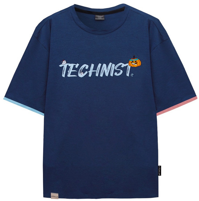 테크니스트 TNT54110 남녀공용 배드민턴 korea 반팔티셔츠 오버핏 코튼라이크 티셔츠 남자 여자 스포츠 의류 technist badminton 용산스포츠 용스