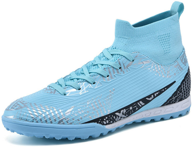 POMTOR 경량 AG TF HG 인조잔디 드리블 풋살화 에어 발볼넓은 축구화