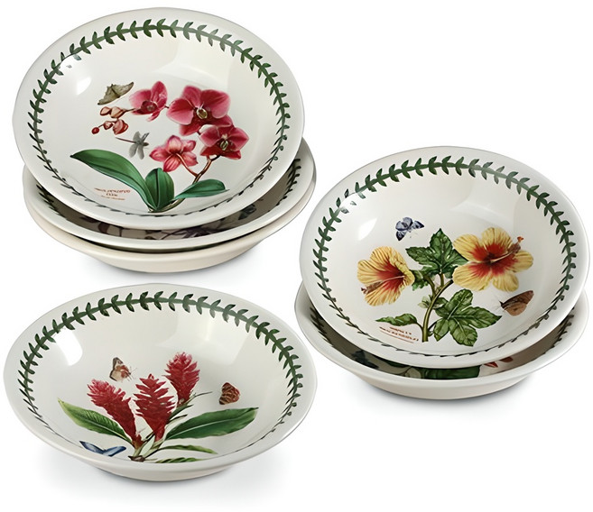 포트메리온 엑소틱 보타닉 가든 뉴볼 17cm 6종 세트, 혼합색상, 1세트