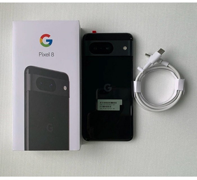 오리지널 구글 픽셀 8 5G 모바일 폰8GB RAM 256GB ROM 50MP+12MP 120Hz 6.2인치 OLED NFC 지문인식 구글 텐서 G3 스마트폰 3일내 배송, 블랙