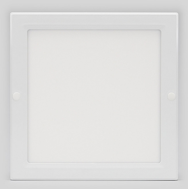 엣지 LED 직부등 10인치 20W 플리커프리 밀폐형 vi, 사각, 주백색