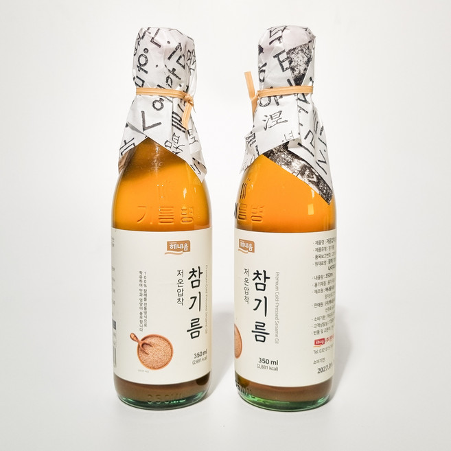농가식품 저온압착 해내음 참기름, 1개, 350ml