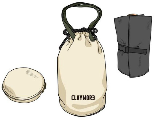 Prism 프리즘 CLAYMORE 클레이 모어 LAMP 램프 케이스 CLL-P, 1개