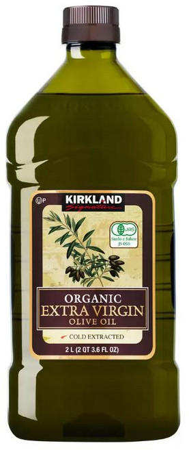 Kirkland Signature 엑스트라 버진 올리브 오일 1832g, 2개