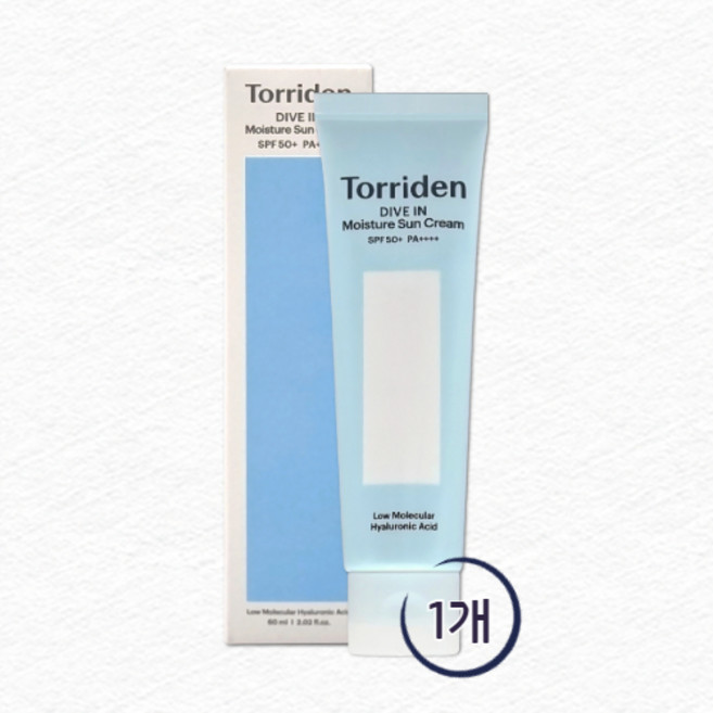 토리든 다이브인 모이스처 선크림, 60ml, 1개