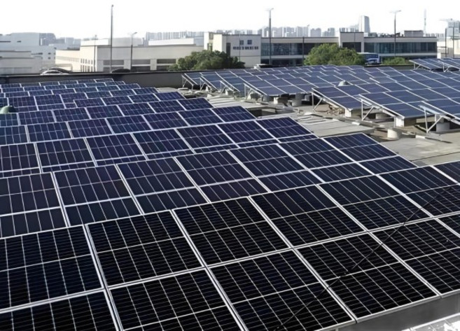 60KW 가정용 옥상 태양광 발전소 계통연계형 발전소 태양광 패널