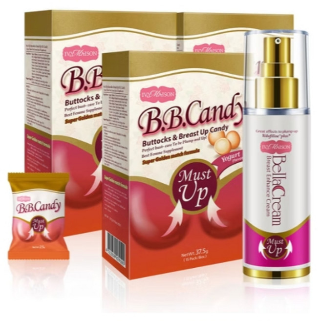 Ivy Maison 艾葳雙效自信豐盈糖波波糖美胸霜特惠組 孕哺期美胸保養, 1個