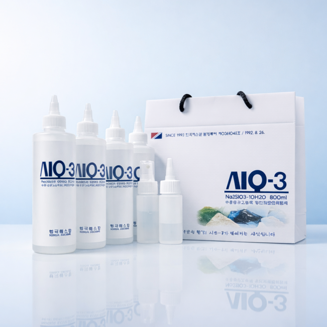 시오-3 시오쓰리 국산 오리지널 수용성 규소수 Sio3 1박스 (200ml x 4병), 800ml, 2박스