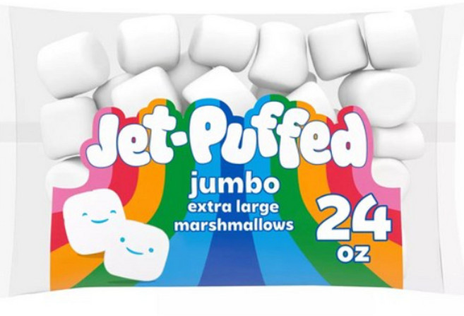 크래프트 제트-퍼프드 점보 엑스트라 라지 마시멜로 24oz, 2개, 680g