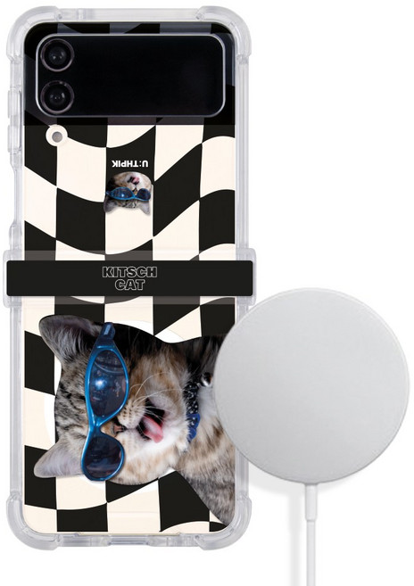 Z플립3 전용 힌지보호 맥세이프 호한 디자인 젤하드케이스