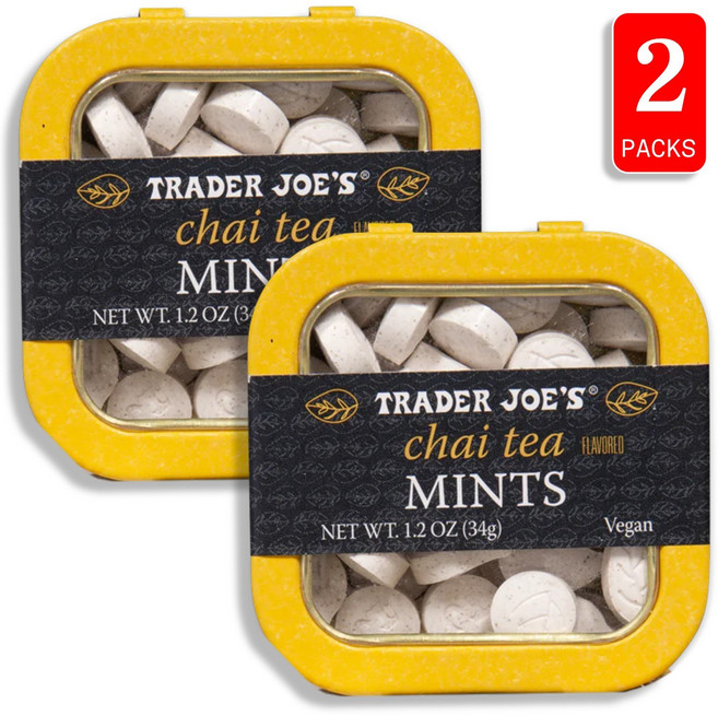 트레이더조 차이 티 민트, 2개, 34g