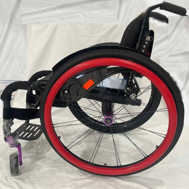 핸드림 커버 휠체어 손잡이 방수 실리콘 24인치 겨울, 라이트블루 - 24인치용, 1개