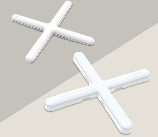 포커스 LED 십자등 형광등 LED등 LED방등, 60W, 주광색