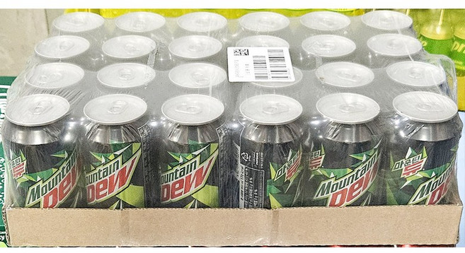 마운틴듀 (롯데칠성 캔 355ml X 24개) 편의점용음료 프랜차이즈 업소용 파티음료용 가정용