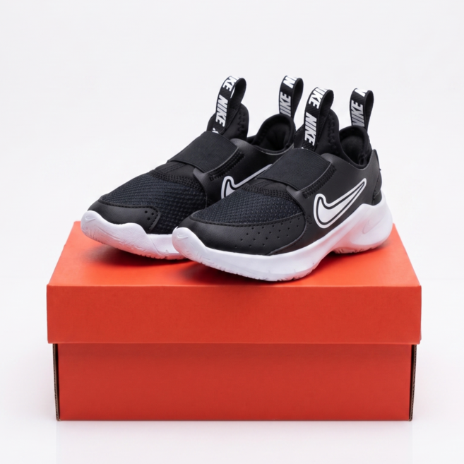 국내매장판 나이키 키즈 시원한 경량 스우시 운동화 FLX-1 신고 벗기 편한 쿠션 운동화