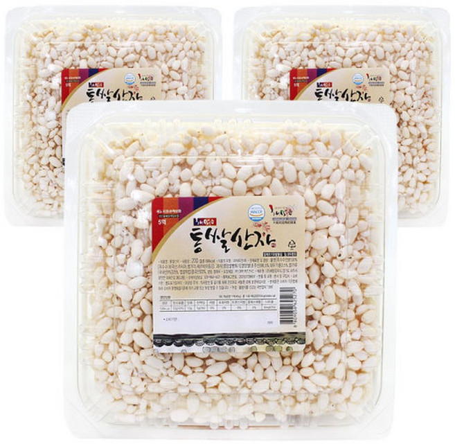 통쌀산자 200gx3개, 200g, 3개