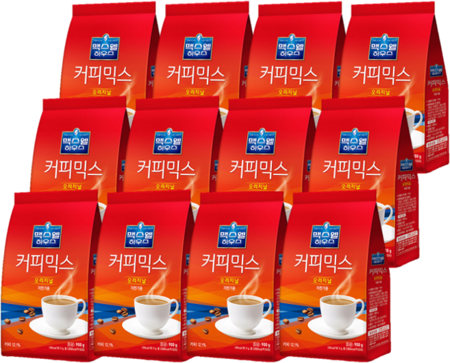 맥스웰 오리지날 자판용 커피믹스 900g x 12개, 1개입