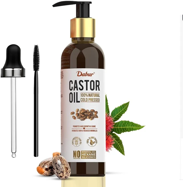 다부르 캐스터 오일 200ml 100% 천연냉한압착 오일 모발 성장 피부 수분 공급 및 주름 감소 미네랄 오일 및 실리콘 없음, 1개 - 쿠팡