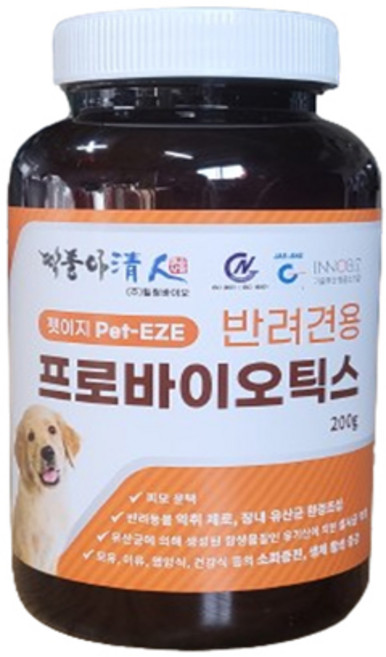 강아지용 프로바이오틱스 유산균 200g 1박스, 1개
