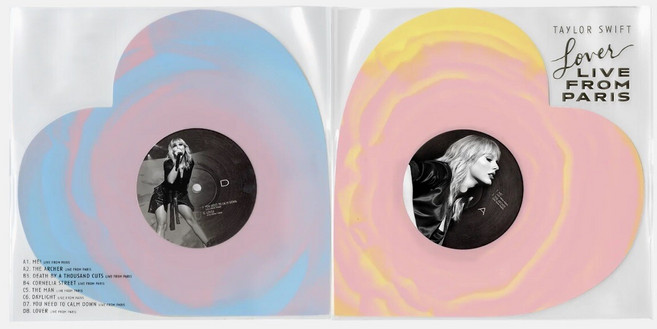 (수입 LP) TAYLOR SWIFT LOVER LIVE FROM PARIS HEART SHAPED VINYL PRESALE Confirmed, (수입 LP) TAYLOR SWIFT LOVER LIV
