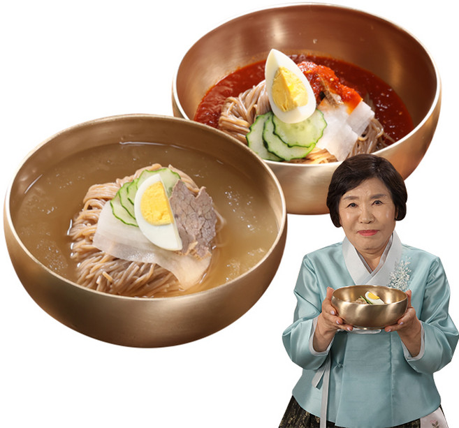 조정애 명인의 진심 메밀냉면 비빔냉면 물냉면 만두 밀키트, 2.756kg, 1세트