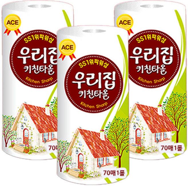 잘풀리는집 키친타올 주방타올 낱개, 1개입, 1개