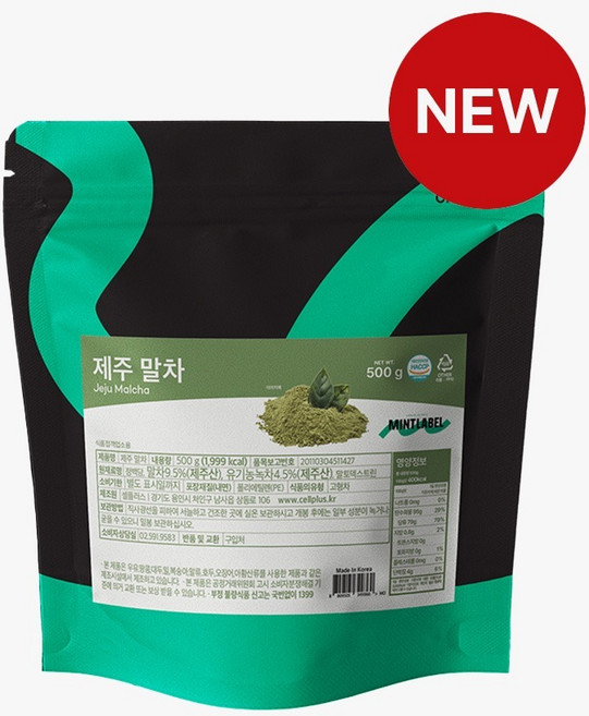 민트라벨 제주 말차, 500g, 1개, 1개입