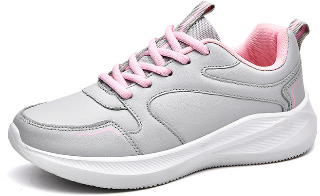 레더 여성 스니커즈 아웃도어 스니커즈