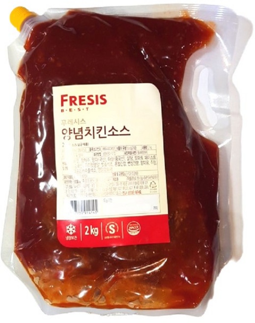 후레시스 양념치킨소스 (냉장), 1개, 2kg