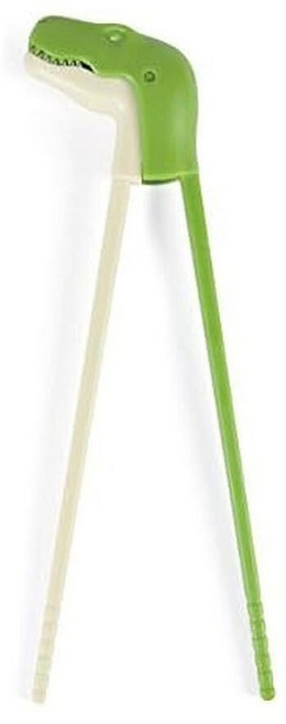 Genuine Fred 샤크 먼치타임 젓가락 멀티컬러, T-Rex, 1개