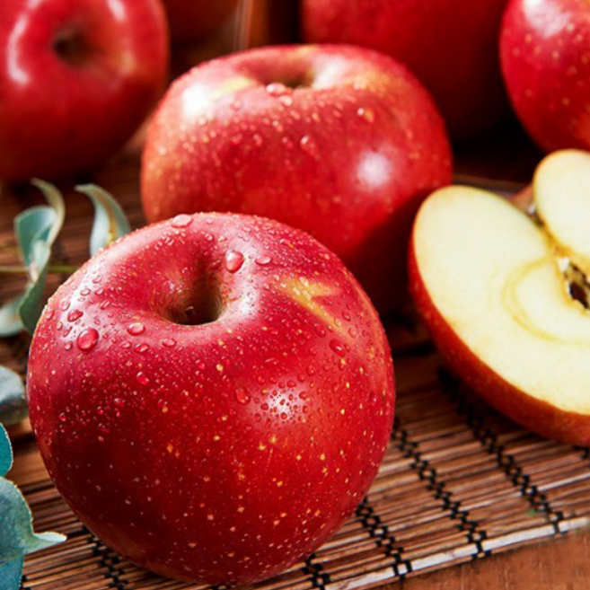 십이밥상 꿀당도 달콤 아삭 홍로 사과, 1개, 1KG