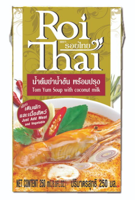 로이타이 똠얌꿍 똠얌 소스, 3개, 250ml