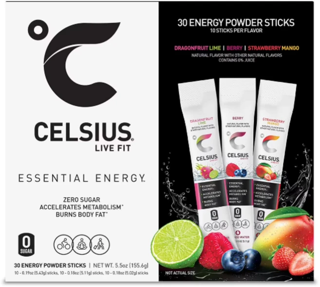 CELCIUS 셀시어스 온더고 버라이어티팩 30스틱, 1개, 155.6g - 쿠팡