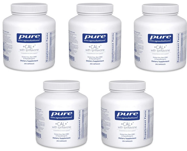 퓨어 인캡슐레이션 +Cal+ with Ipriflavon 210캡슐 x5개, 5개, 210정 - 쿠팡