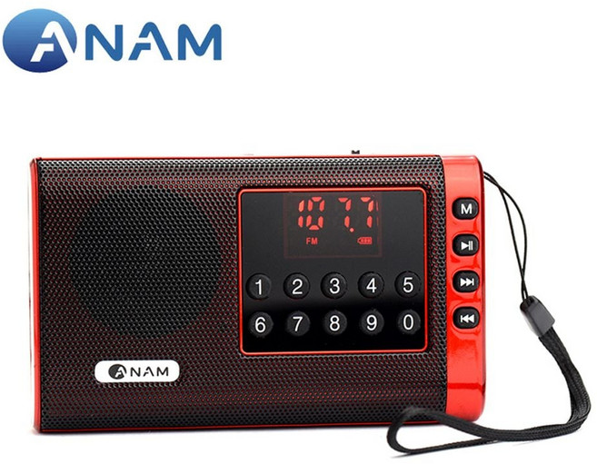 아남 라디오 ATX-13 번호선곡 TF FM라디오 휴대용 jmc9893bN