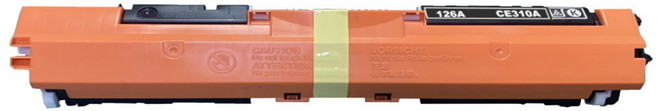 碳粉補給站【126A】適用於HP CP1022/CP1023/CP1025nw/CP1026nw彩色雷射印表機副廠碳粉匣CE310A, 黑, 1個