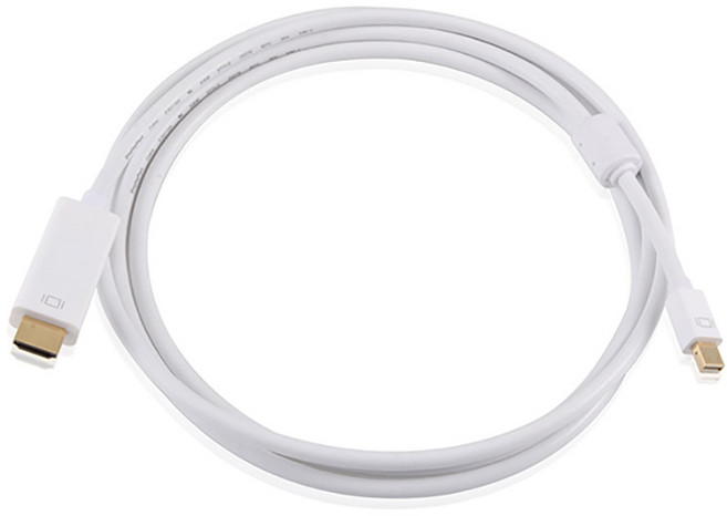 Mini DP to HDMI 케이블 1.2ver 2M NEXTLINK-MDPHC220, 1개