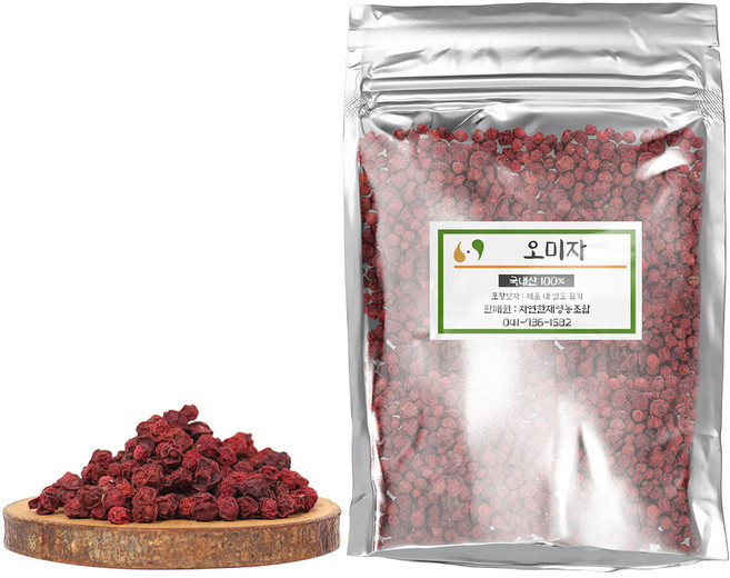 농부애뜻 국산 오미자 오미자감식초 가루, 300g, 1팩, 1개입
