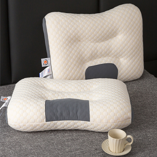 [하늘숨] 1+1경추베개 푹신한 꿀잠 부드러운 편한베개 통세탁가능 목이편한, 2개