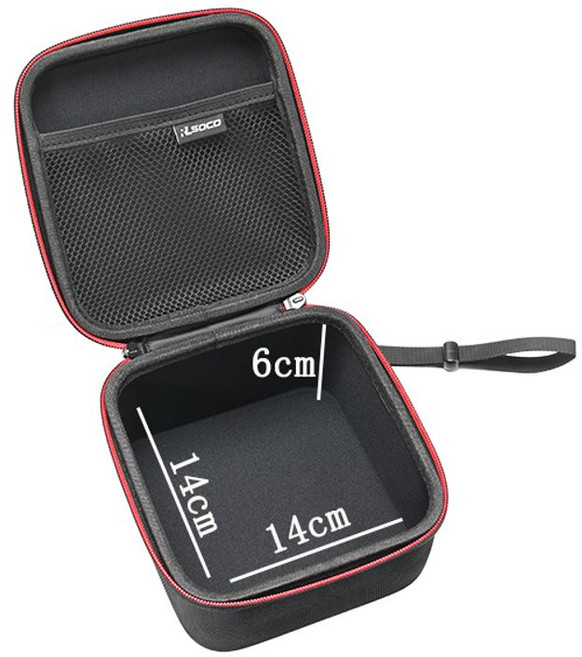 BEELINK SER6 Pro 미니 PC 본체 수납 가방 호환 보관 케이스 가방 파우치, 블랙 미니 본체 수납 가방