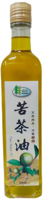 森活 苦茶油, 1個, 520L