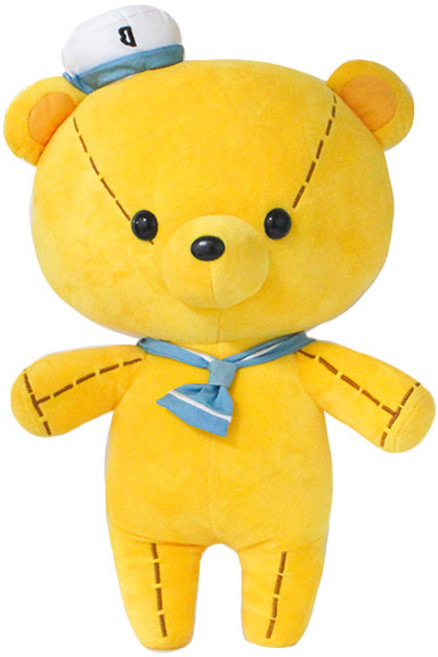 기프트앤돌 대형 우당탕탕아이쿠 아이쿠 비비 봉제인형 50cm, 옐로우, 1개