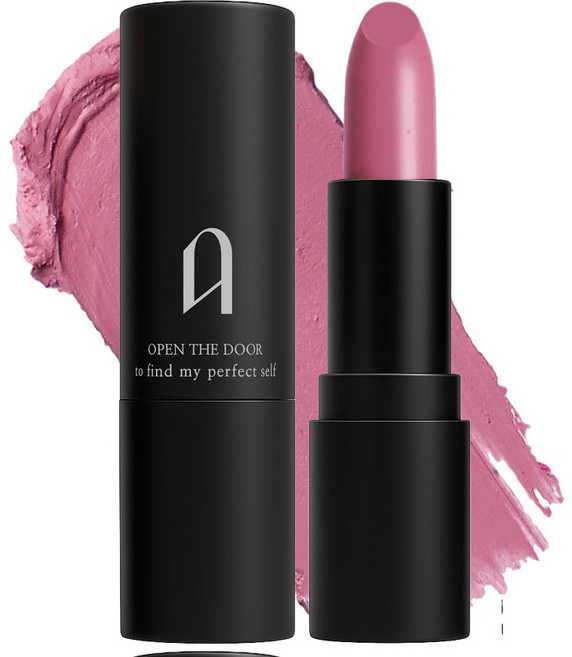 아미옥 프리미엄 매트 립스틱 블랙라인, 1개, HF020라벤더트리