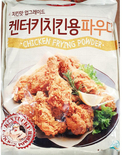 움트리 치킨 파우더 켄터키 1kg 10개 튀김 가루