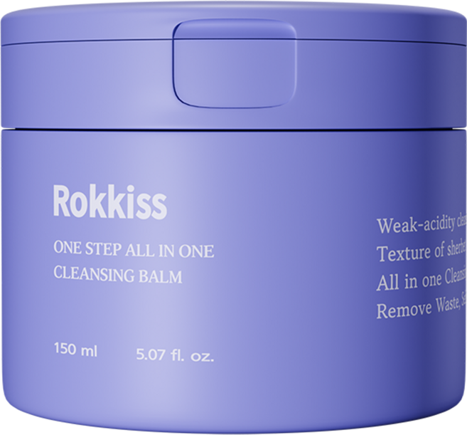 록키스 원스텝 올인원 약산성 클렌징밤, 150ml, 1개