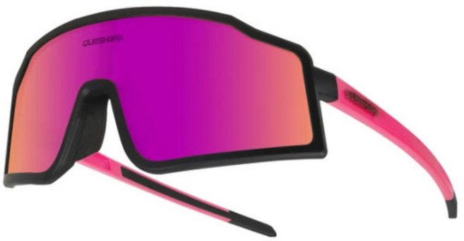 커샤크 자전거 라이딩 고글 스포츠 선글라스 편광선글라스, 블랙 핑크