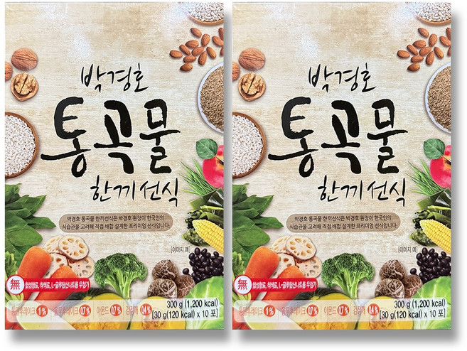 보의당 박경호 통곡물 한끼선식, 300g, 2개