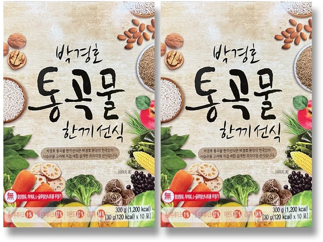 보의당 박경호 통곡물 한끼선식, 300g, 2개 - 쿠팡